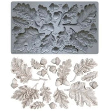 Load image into Gallery viewer, Oak Leaves &amp; Acorns 6X10 IOD Mould