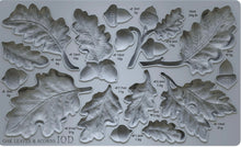 Load image into Gallery viewer, Oak Leaves &amp; Acorns 6X10 IOD Mould