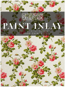 IOD PAINT INLAYS-Rose Chintz