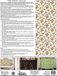 IOD PAINT INLAYS-Rose Chintz