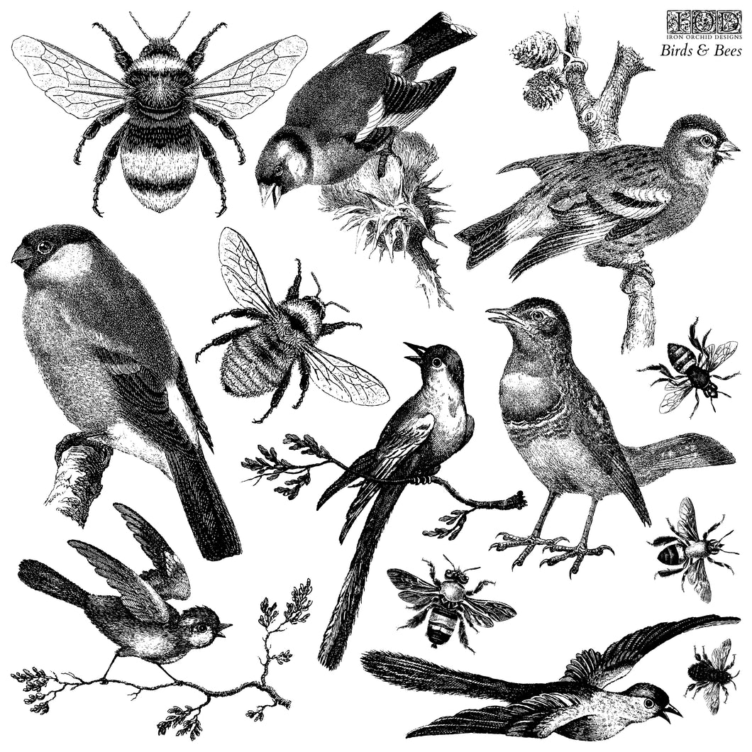 Bees Stamp