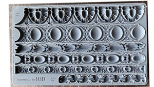 Trimmings 3 Decor IOD Moulds 6x10